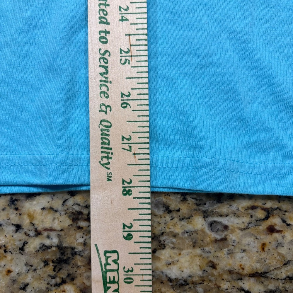 NEW Champion Heritage Tee Mens Small Light Blue Chenille Big C Logo T-Shirt ws - Picture 4 of 5